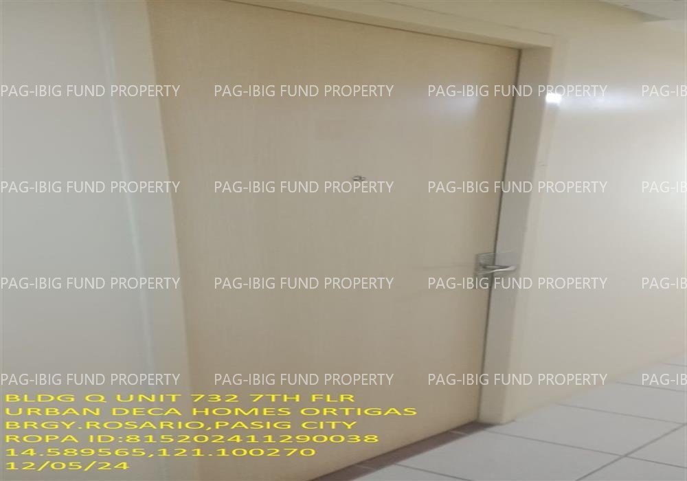 Image for Unit 0732 7th Flr. Q Urban Deca Homes Ortigas Bldg Q, R and L Rosario, Pasig City, NCR, Second District, 1609