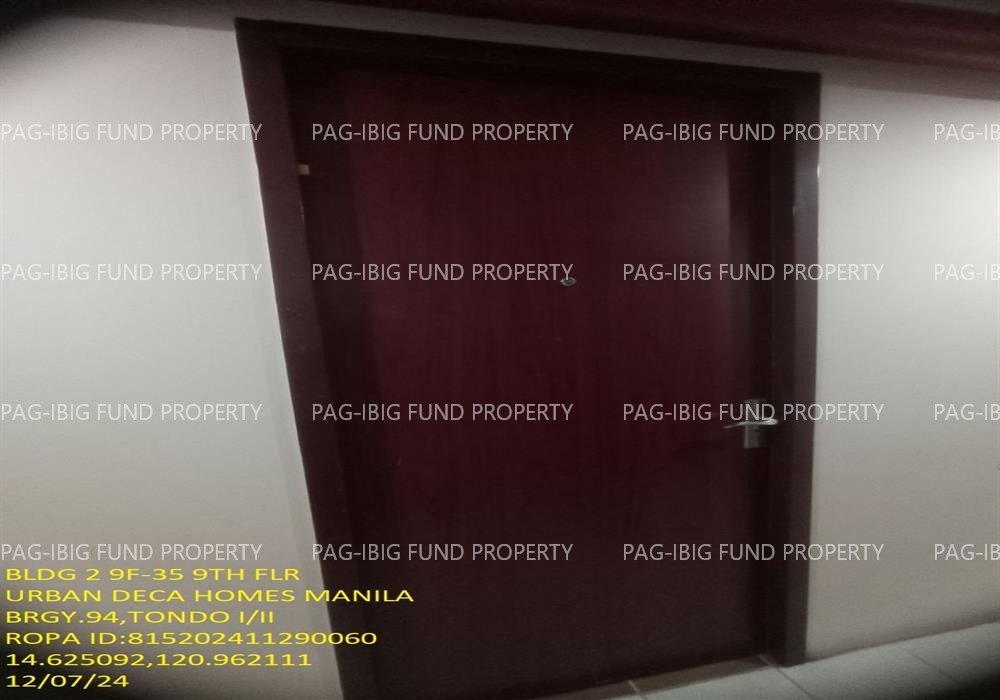 Image for Unit 9F-35 9th Flr. 2-Q75 Urban Deca Homes Manila Barangay 94, Tondo I/II, NCR, City of Manila, First District, 1012