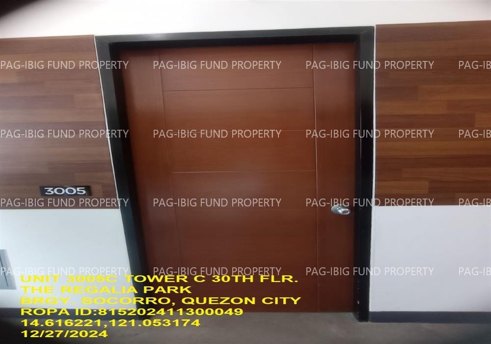 Image for Unit 3005C 30th Flr. the Regalia Park Towers C Socorro, Quezon City, NCR, Second District, 1109