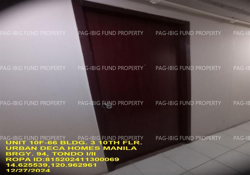 Image for Unit 10F-66 10th Flr. 3-Q75 Urban Deca Homes Manila Barangay 94, Tondo I/II, NCR, City of Manila, First District, 1012