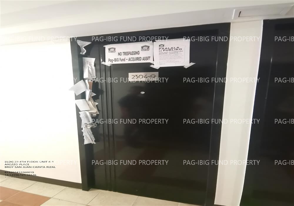 Image for Unit 4-I 4th Flr. 23 Arezzo Place (Bldgs 22 & 23) San Juan, Cainta, Rizal, 1900