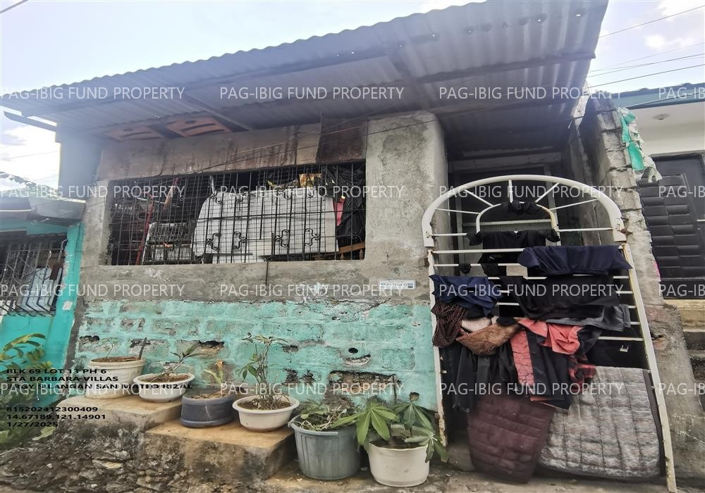 Image for Lot 13 Blk. 69 Phase 6 Sta Barbara Villas I Silangan, San Mateo, Rizal, 1850