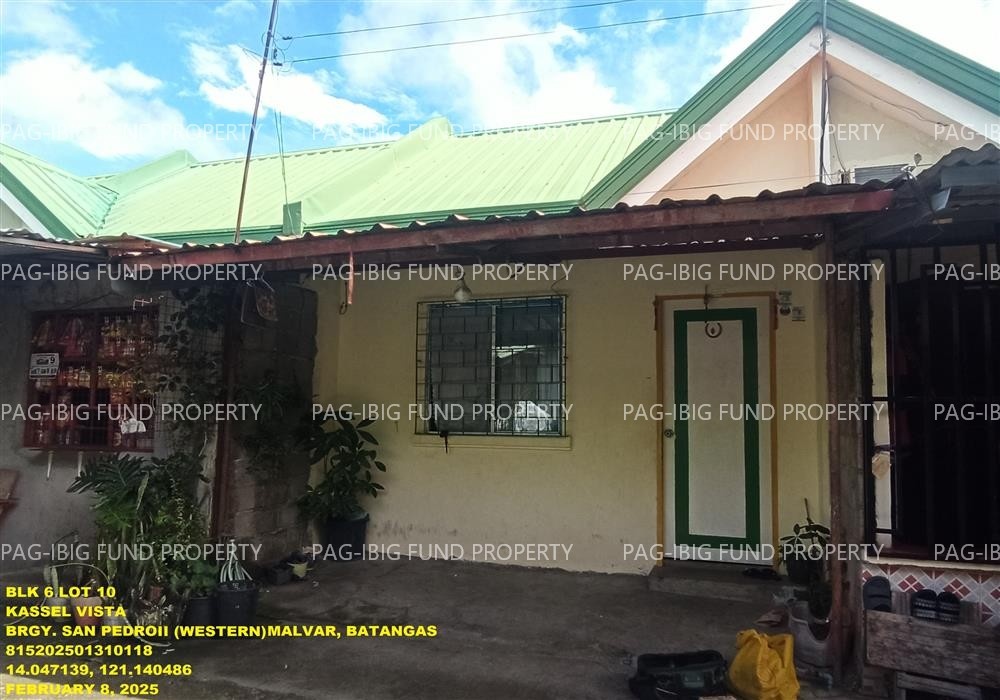 Image for Lot 10 Blk. 6 Kassel Vista San Pedro II (Western), Malvar, Batangas, 4233