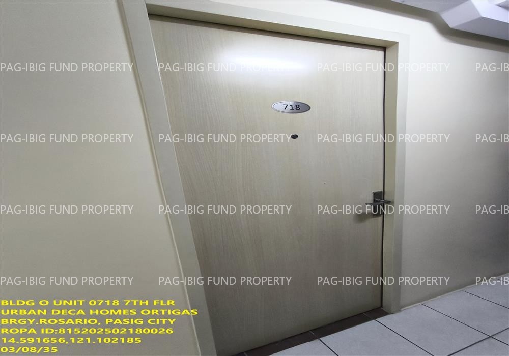 Image for Unit 0718 7th Flr. O Urban Deca Homes Ortigas Rosario, Pasig City, NCR, Second District, 1609