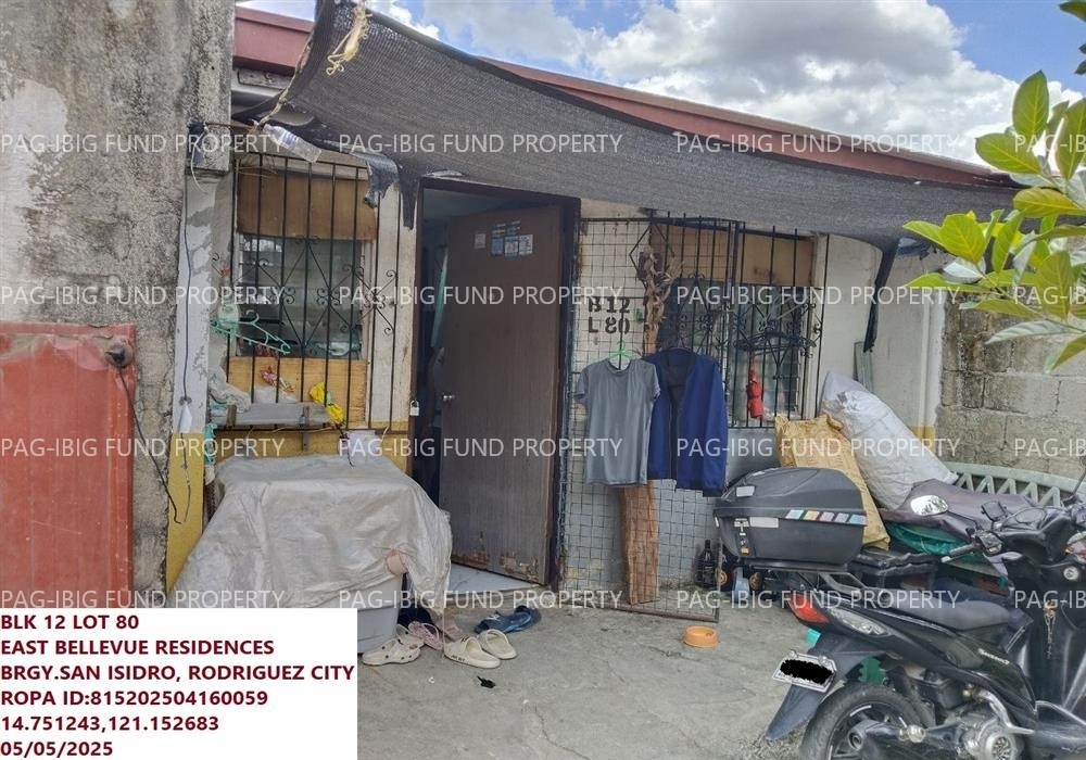 Image for Lot 80 Blk. 12 East Bellevue Residences San Isidro, Rodriguez (Montalban), Rizal, 1860