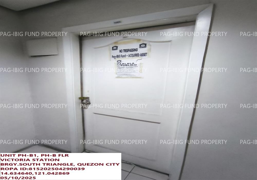 Image for Unit PH-B1 Penthouse B Flr. Victoria Station South Triangle, Quezon City, NCR, Second District, 1103
