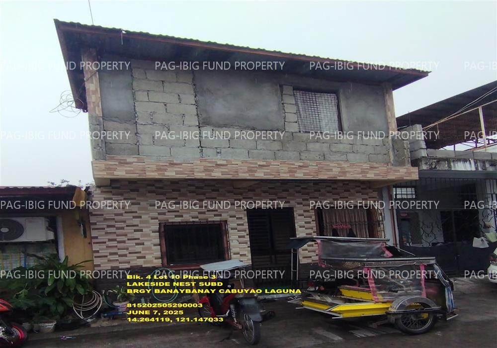 Image for Lot 10 Blk. 4 Phase 3 Lakeside Nest Subd Banaybanay, Cabuyao, Laguna, 4025