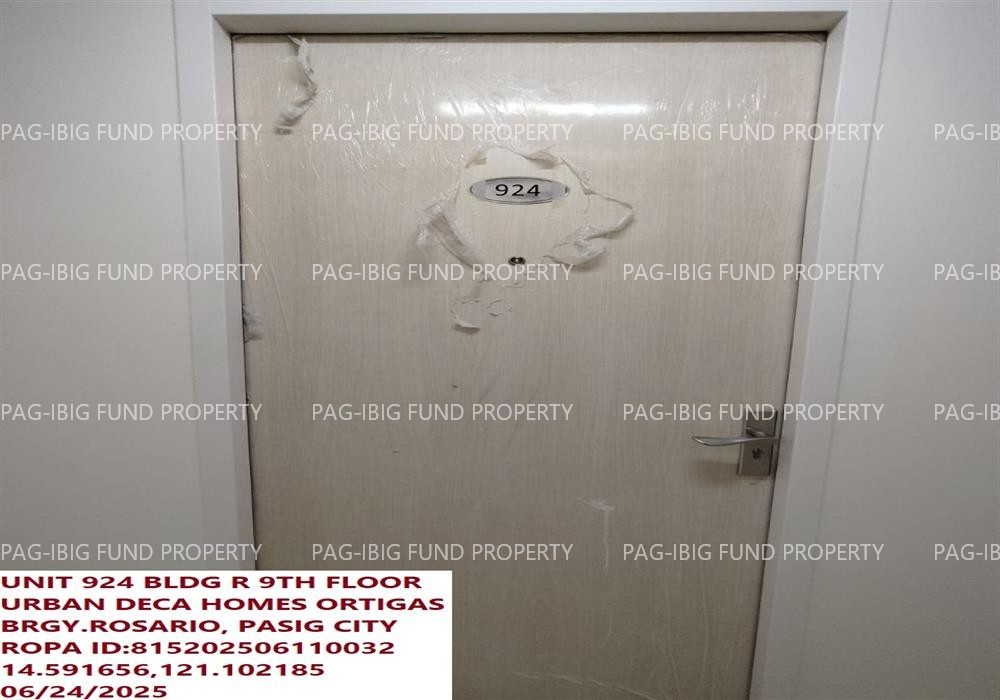 Image for Unit 0924 9th Flr. R Urban Deca Homes Ortigas Rosario, Pasig City, NCR, Second District, 1609