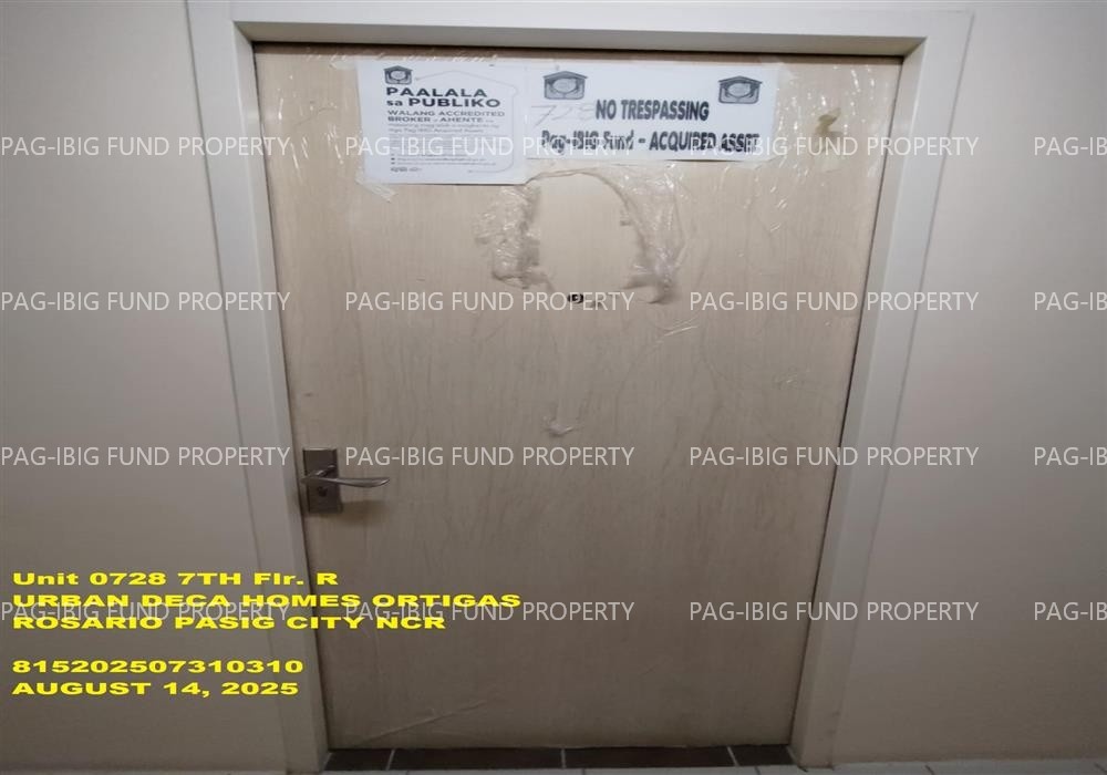 Image for Unit 0728 7th Flr. R Urban Deca Homes Ortigas Rosario, Pasig City, NCR, Second District, 1609