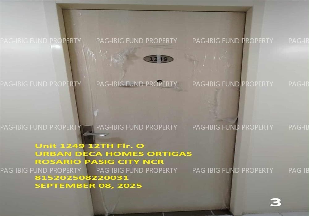 Image for Unit 1249 12th Flr. O Urban Deca Homes Ortigas Rosario, Pasig City, NCR, Second District, 1609