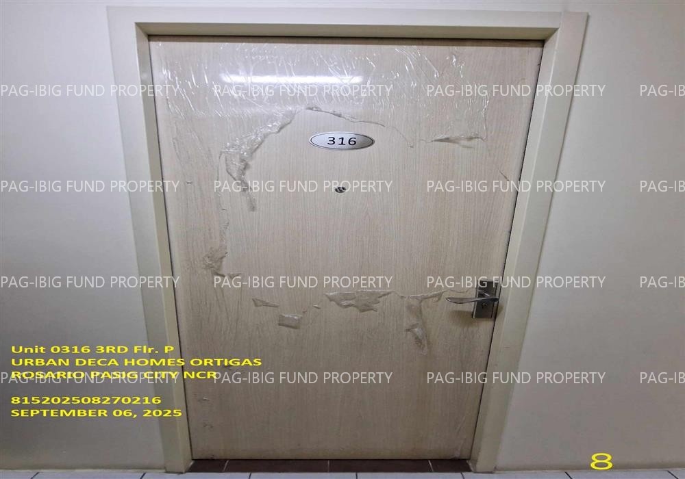 Image for Unit 0316 3rd Flr. P Urban Deca Homes Ortigas Rosario, Pasig City, NCR, Second District, 1609