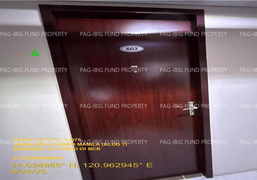 Image for Unit 6F-2 6th Flr. 7-Q75 Urban Deca Homes Manila Barangay 94, Tondo I/II, NCR, City of Manila, First District, 1012