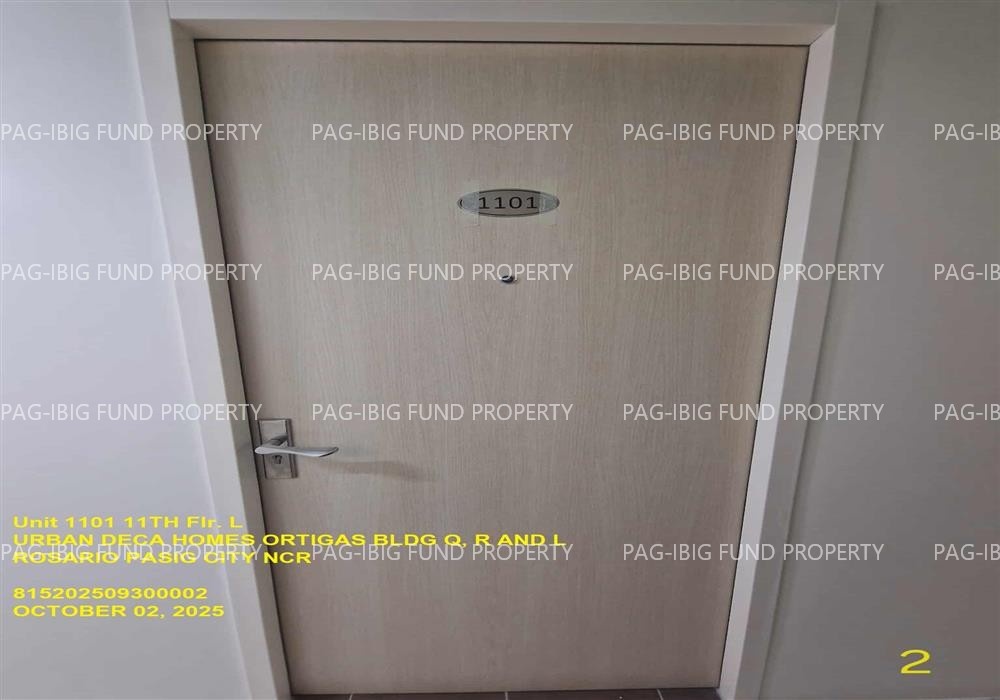 Image for Unit 1101 11th Flr. L Urban Deca Homes Ortigas Rosario, Pasig City, NCR, Second District, 1609