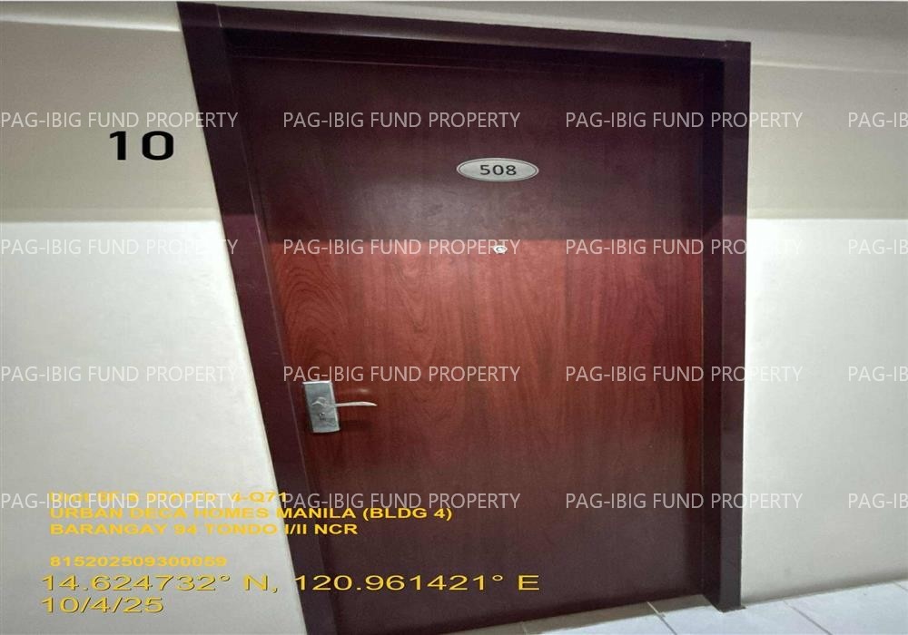 Image for Unit 5F-8 5th Flr. 4-Q71 Urban Deca Homes Manila Barangay 94, Tondo I/II, NCR, City of Manila, First District, 1012