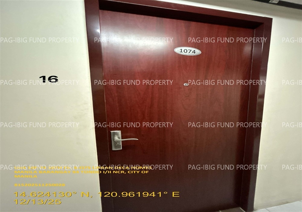 Image for Unit 10F-74 10th Flr. 6-Q75 Urban Deca Homes Manila Barangay 94, Tondo I/II, NCR, City of Manila, First District, 1012