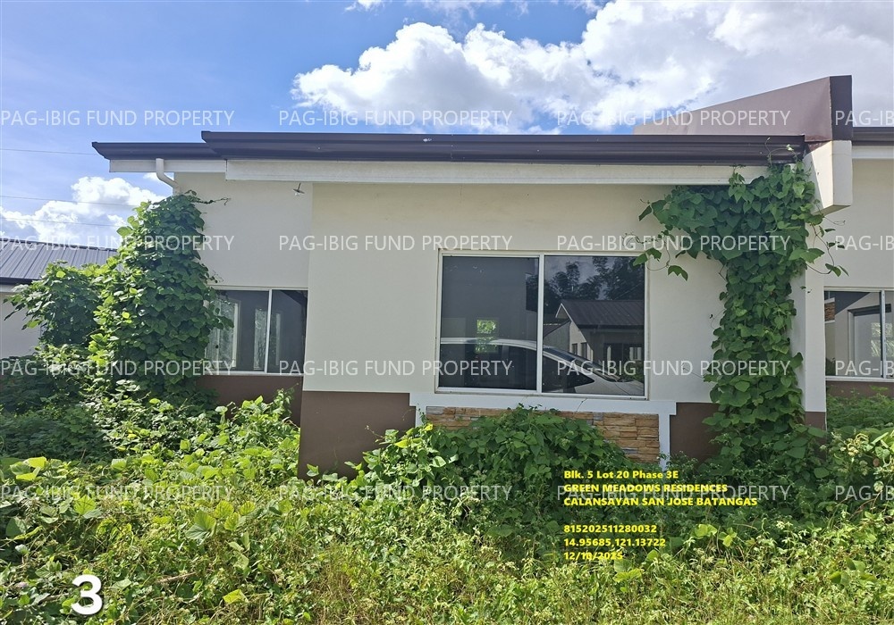 Image for Lot 20 Blk. 5 Phase 3E Green Meadows Residences Calansayan, San Jose, Batangas, 4227