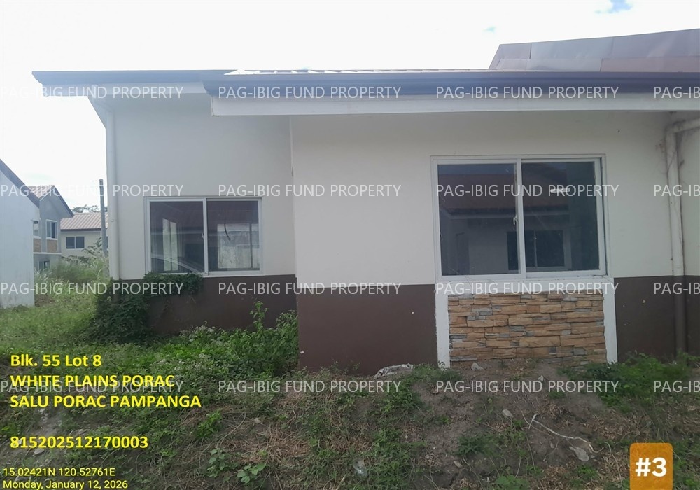 Image for Lot 8 Blk. 55 White Plains Porac Salu, Porac, Pampanga, 2008