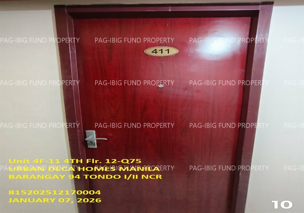 Image for Unit 4F-11 4th Flr. 12-Q75 Urban Deca Homes Manila Barangay 94, Tondo I/II, NCR, City of Manila, First District, 1012