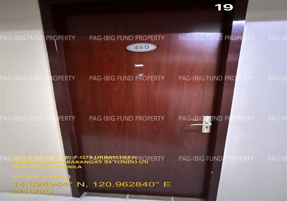 Image for Unit 4F-50 4th Flr. 7-Q75 Urban Deca Homes Manila Barangay 94, Tondo I/II, NCR, City of Manila, First District, 1012