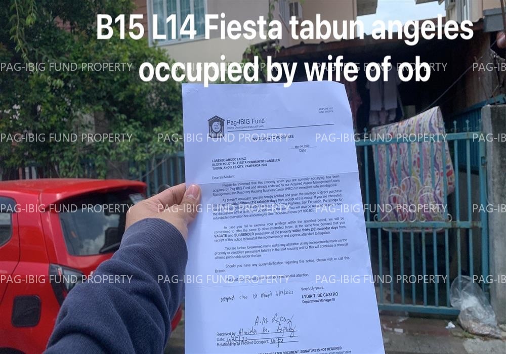 Image for Lot 14 Blk. 15 Fiesta Communities Angeles Tabun, Angeles City, Pampanga, 2009