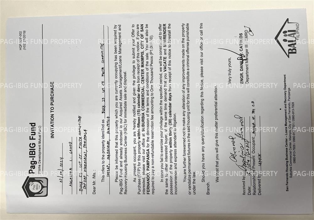 Image for Lot 55 Blk. 23 Fiesta Communties Dapdap Dapdap, Mabalacat, Pampanga, 2010