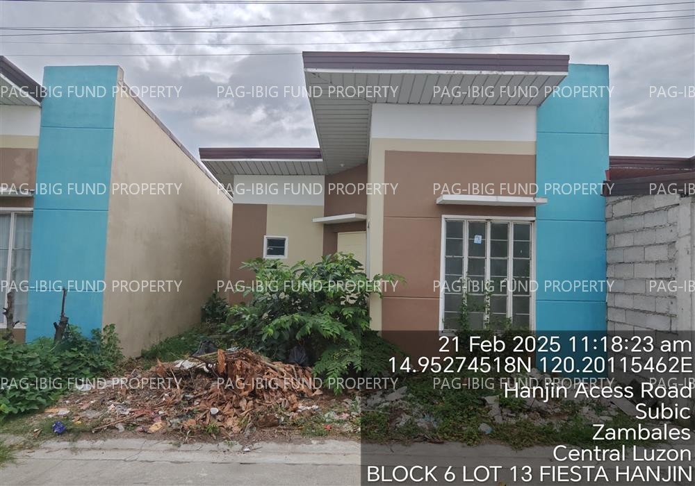 Image for Lot 13 Blk. 06 Fiesta-Hanjin Village Nagbunga, Castillejos, Zambales, 2208