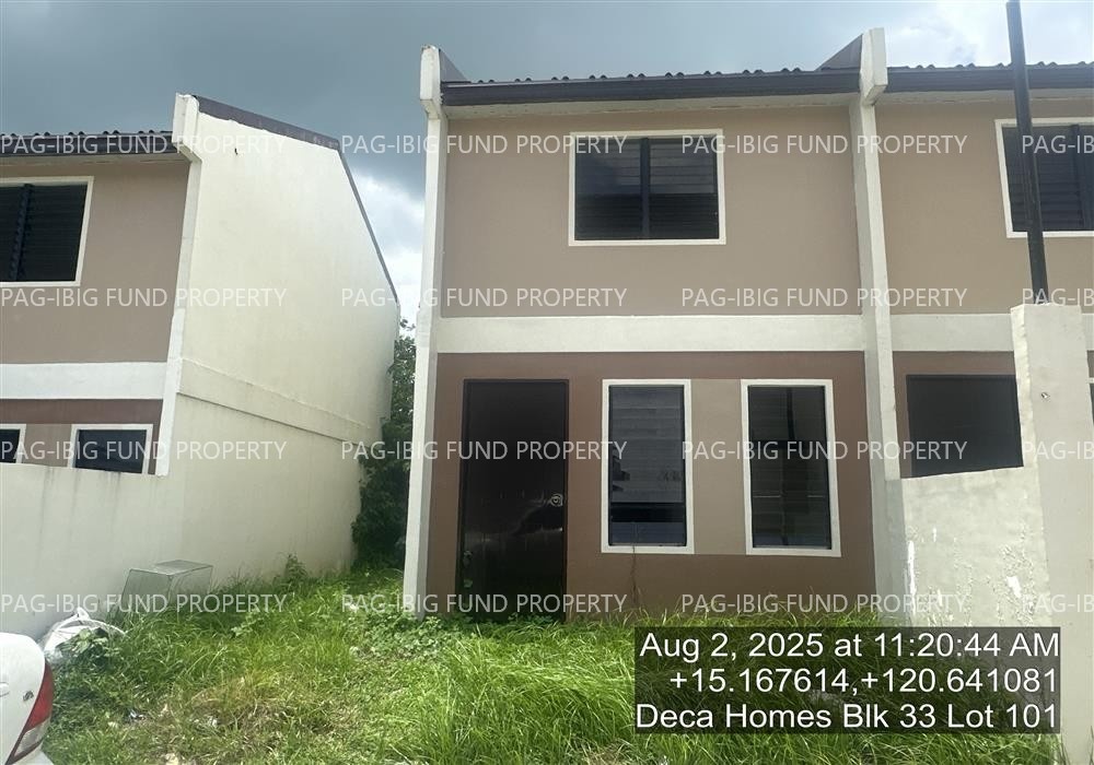 Image for Lot 101 Blk. 33 Phase 1 Deca Homes Pampanga Phase 1 Tangle (Tanglay), Mexico, Pampanga, 2019