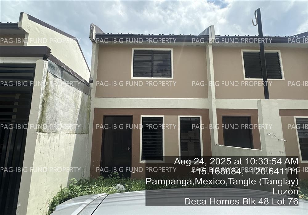 Image for Lot 76 Blk. 48 Deca Homes Pampanga Phase 1 Tangle (Tanglay), Mexico, Pampanga, 2019