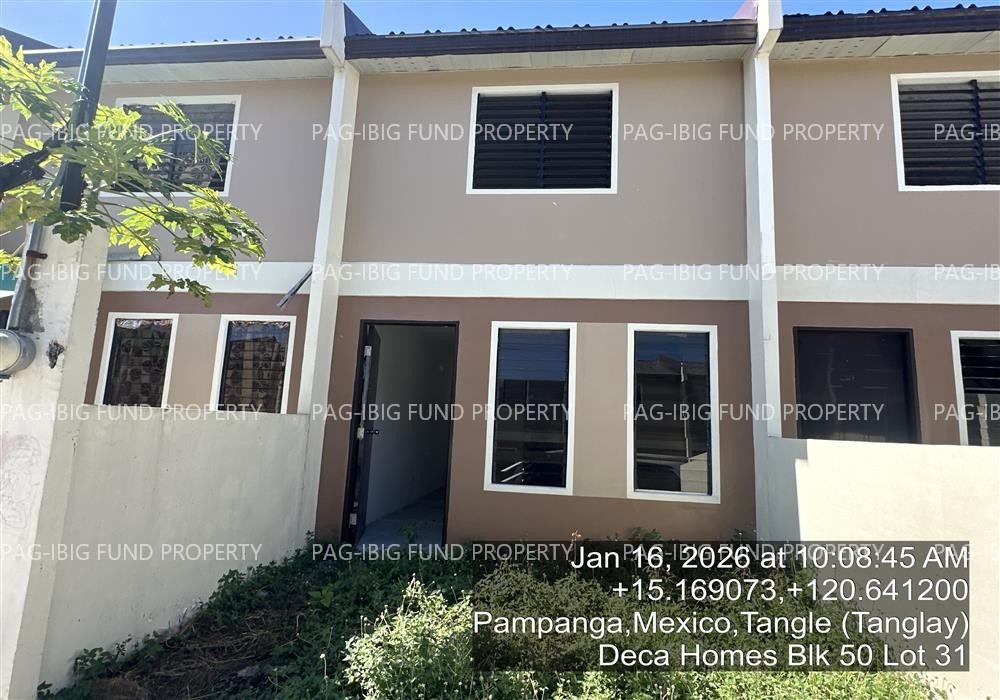 Image for Lot 31 Blk. 50 Deca Homes Pampanga Phase 1 Tangle (Tanglay), Mexico, Pampanga, 2019