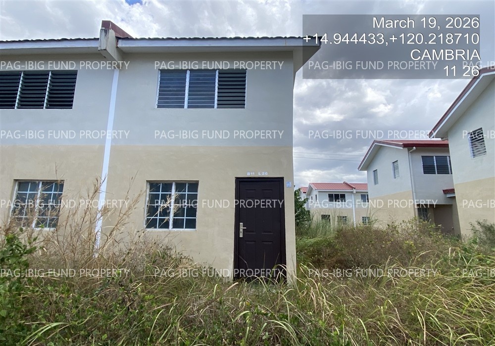 Image for Lot 26 Blk. 11 Cambria Homes San Pablo (Pob.), Castillejos, Zambales, 2208