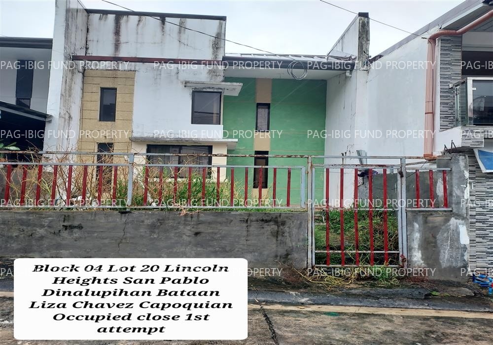 Image for Lot 20 Blk. 04 Lincoln Heights San Pablo (Bulate), Dinalupihan, Bataan, 2110