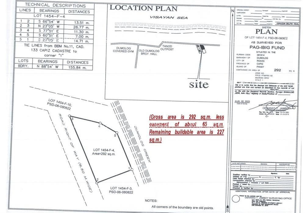 Image for Lot 1454-F-4 Dumolog, Roxas City, Capiz, 5800
