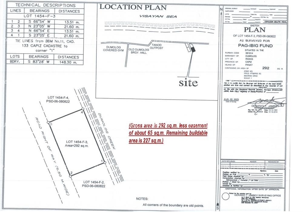 Image for Lot 1454-F-3 Dumolog, Roxas City, Capiz, 5800