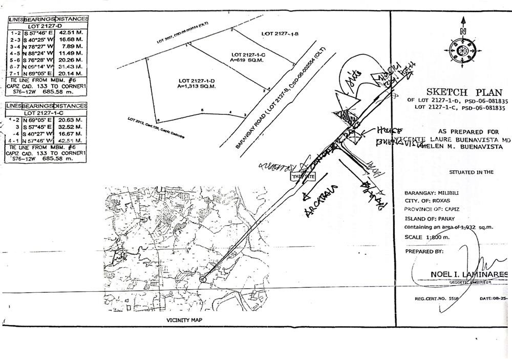 Image for Lot 2127-1-C Blk. Psd-06-081835 Individual Milibili, Roxas City, Capiz, 5800